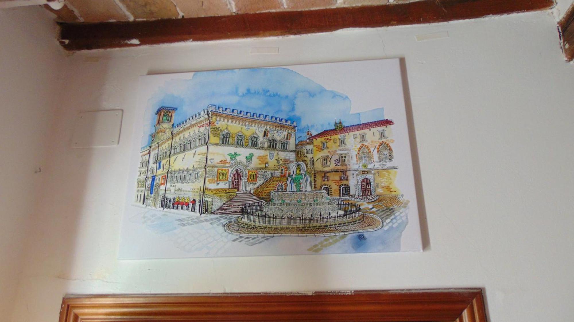 شقة La Casa Dei Bersaglieri بيرودجا المظهر الخارجي الصورة