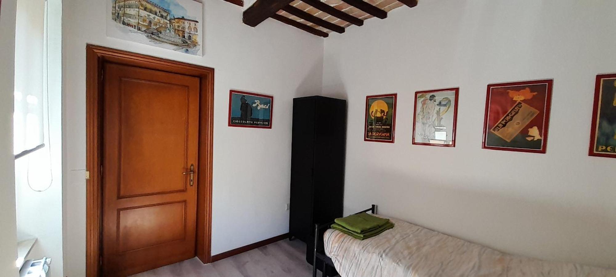 شقة La Casa Dei Bersaglieri بيرودجا المظهر الخارجي الصورة